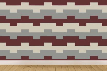 Banded Step Ladderwave stylish home wallpapers