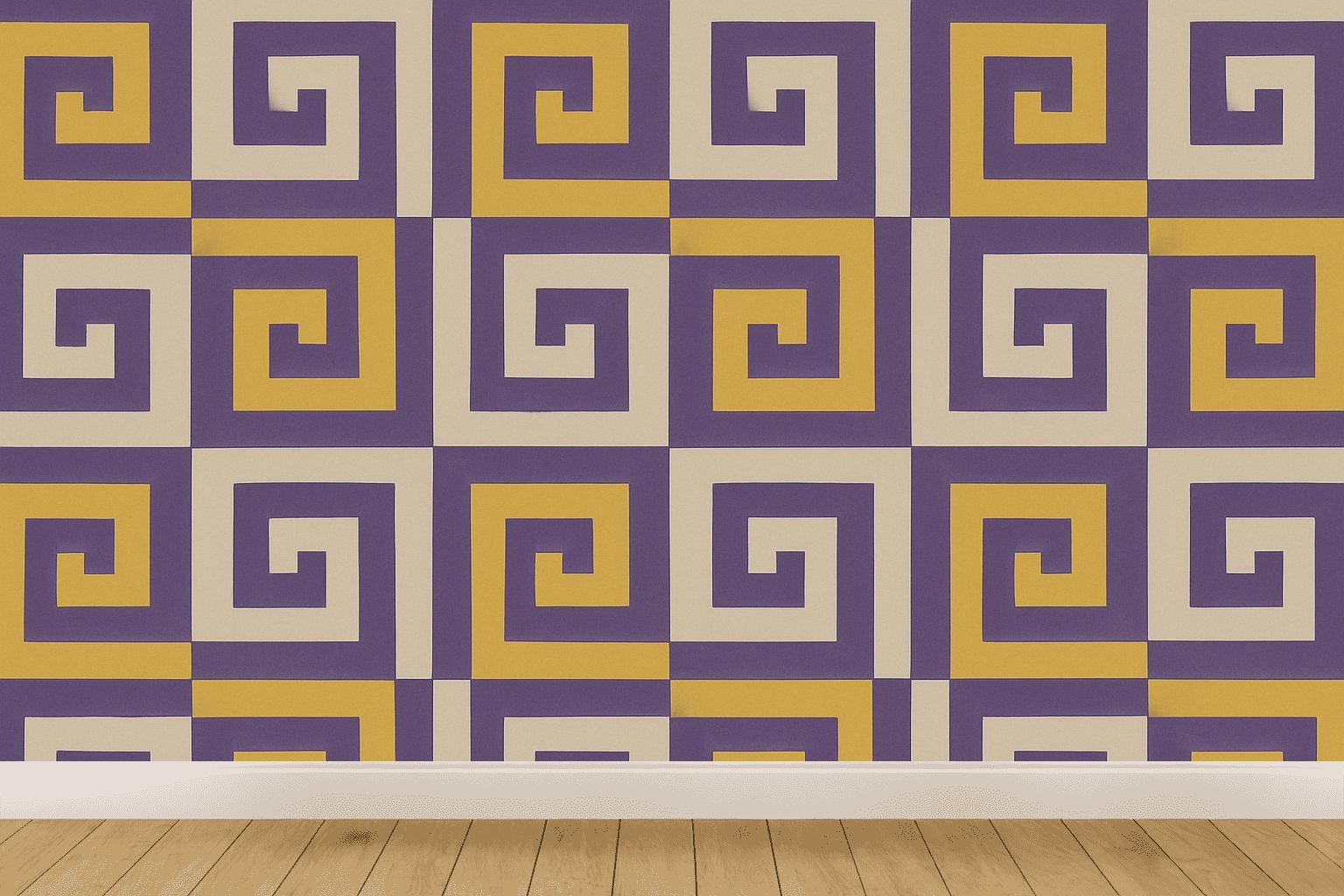 Square Spiral Index Tiles premium wall decorations