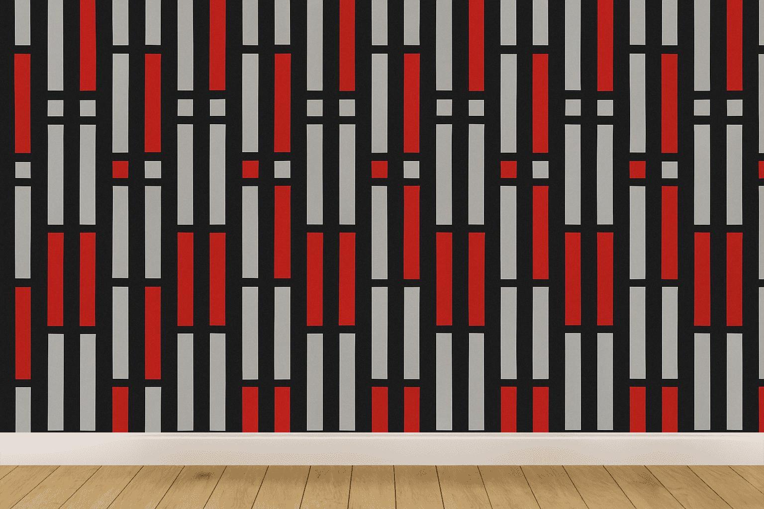 Staggered Barcode Weave unique pattern wallpapers