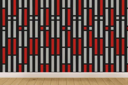 Staggered Barcode Weave unique pattern wallpapers