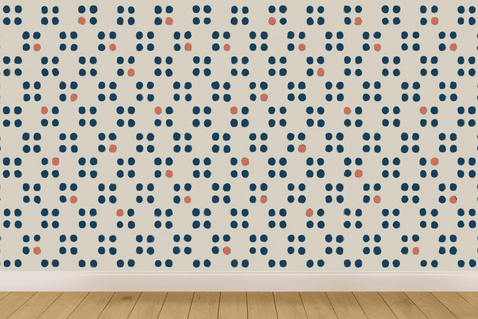 Micro Dot Orbit Field custom wallpapers