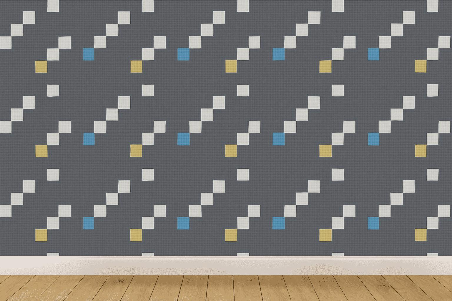 Starlight Pixel Cascade stylish home wallpapers