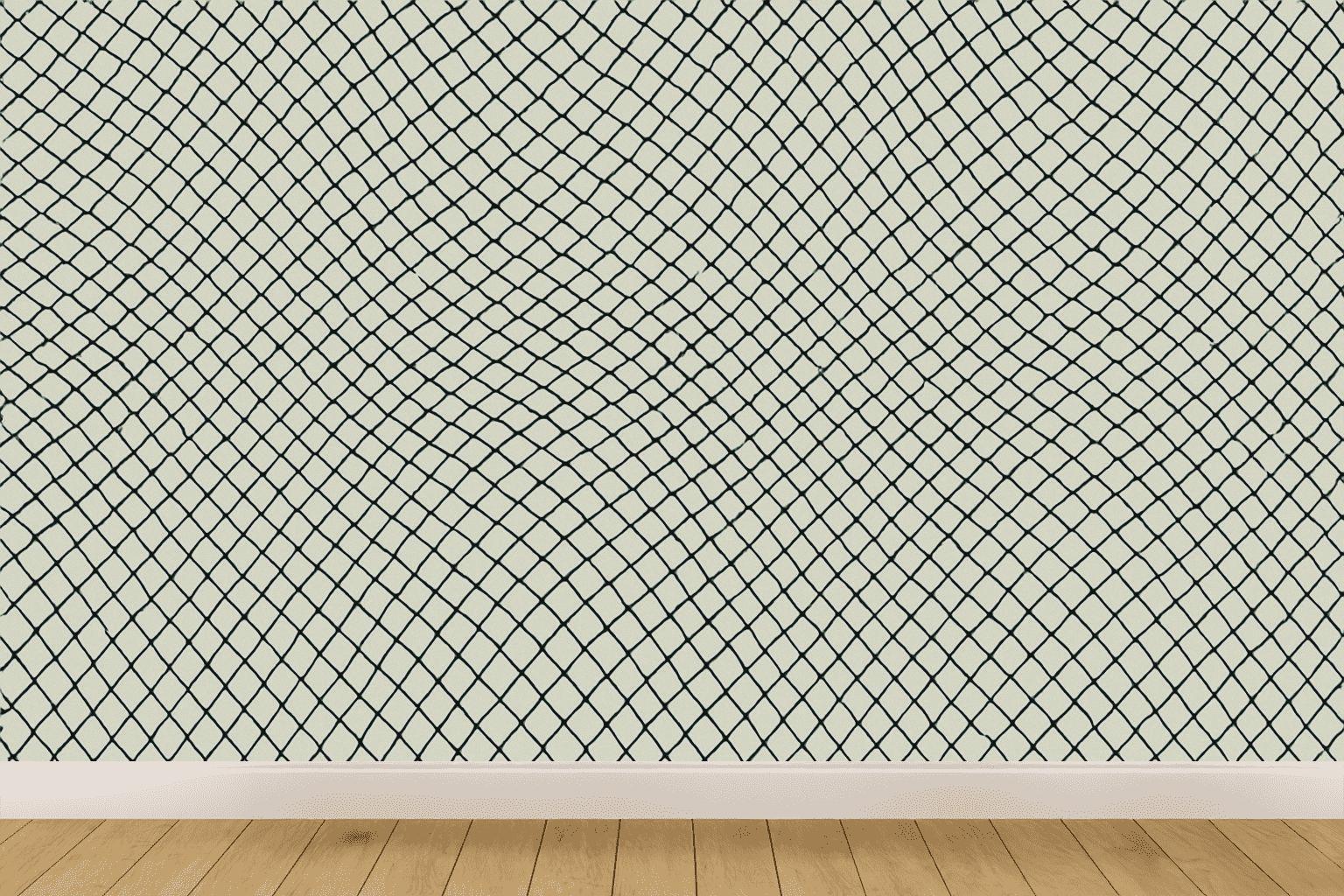 Moire Lattice Interference Weave designer printed wallpapers