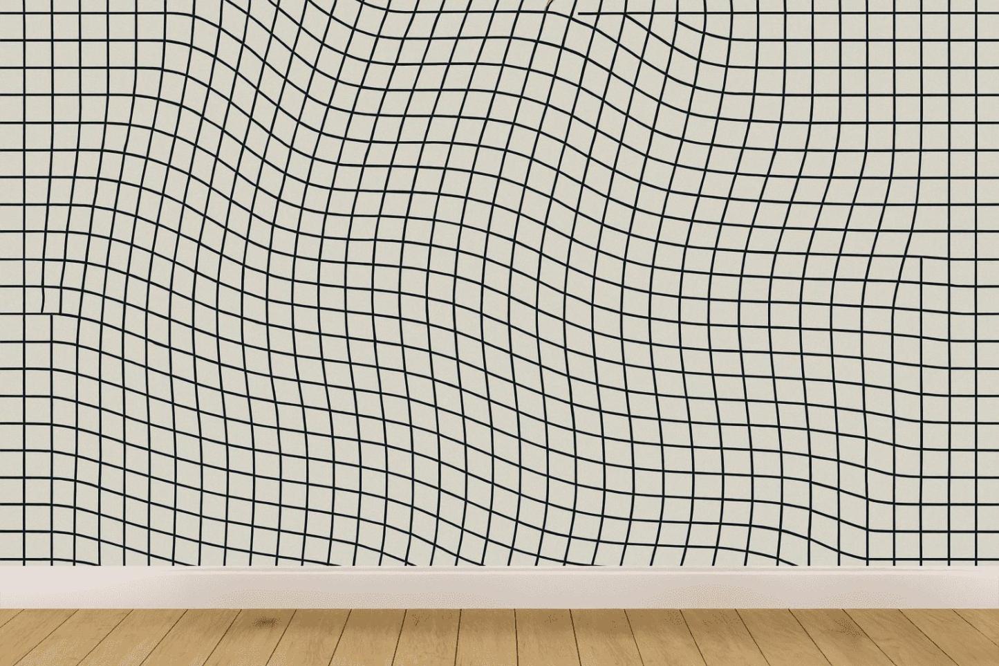 Moire Lattice Interference Grid stylish home wallpapers