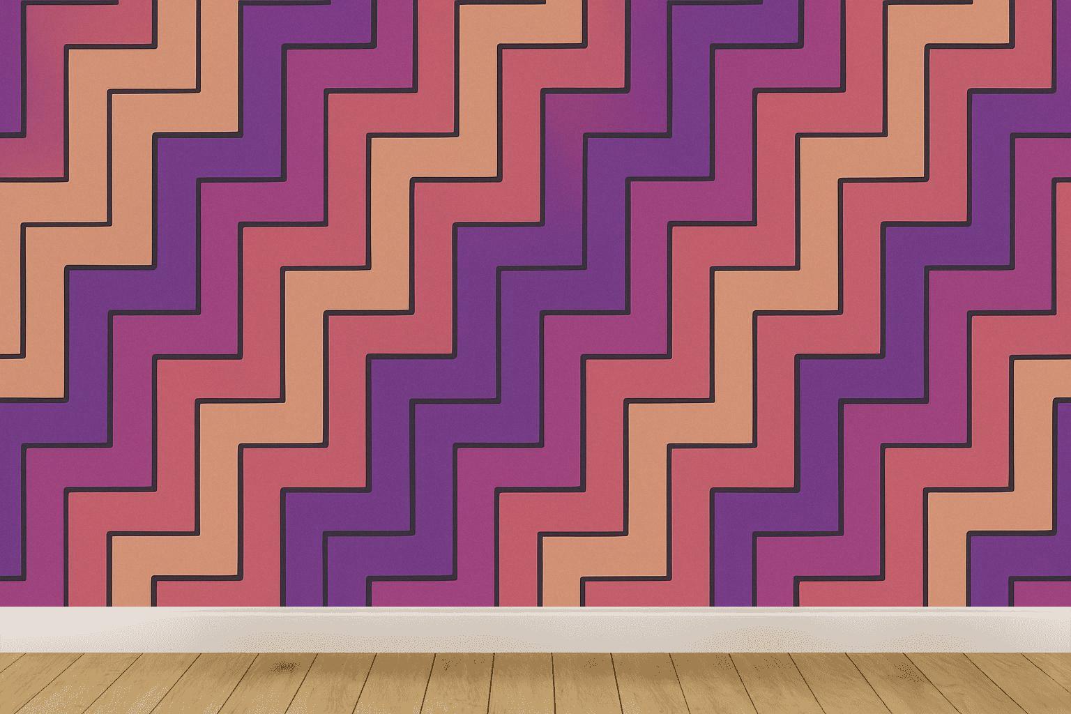 Spectrum Band Step Gradient trendy peel wallpapers