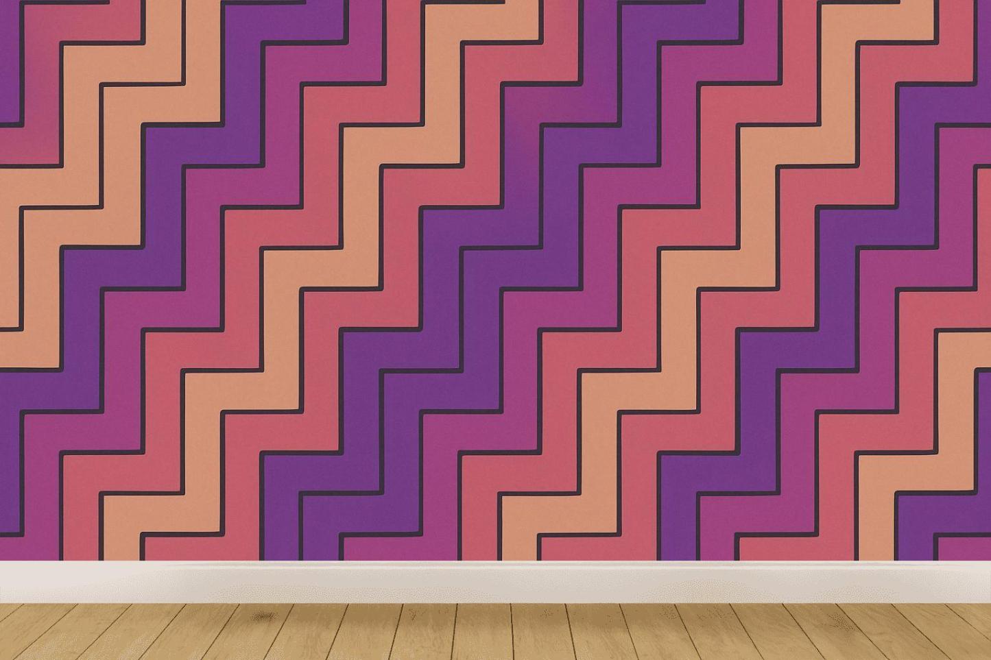 Spectrum Band Step Gradient trendy peel wallpapers