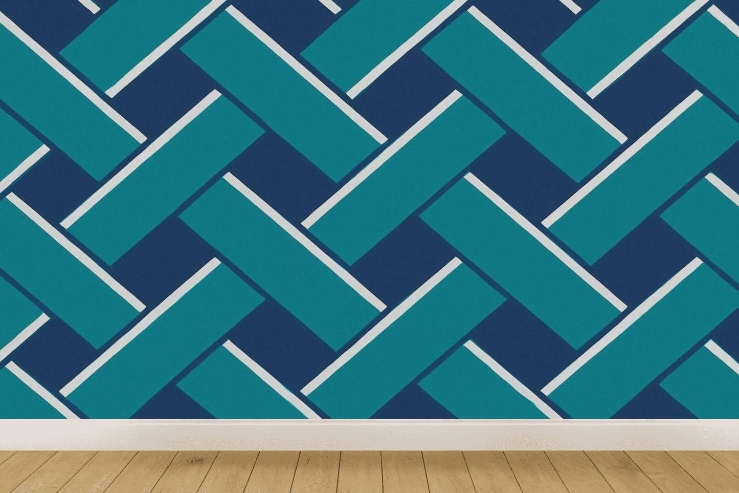 Aurora Scanline Braids unique pattern wallpapers