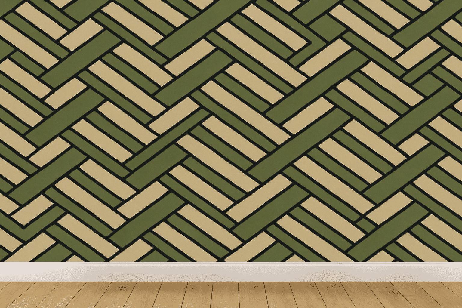 Diagonal Brick Shuffle stylish home wallpapers