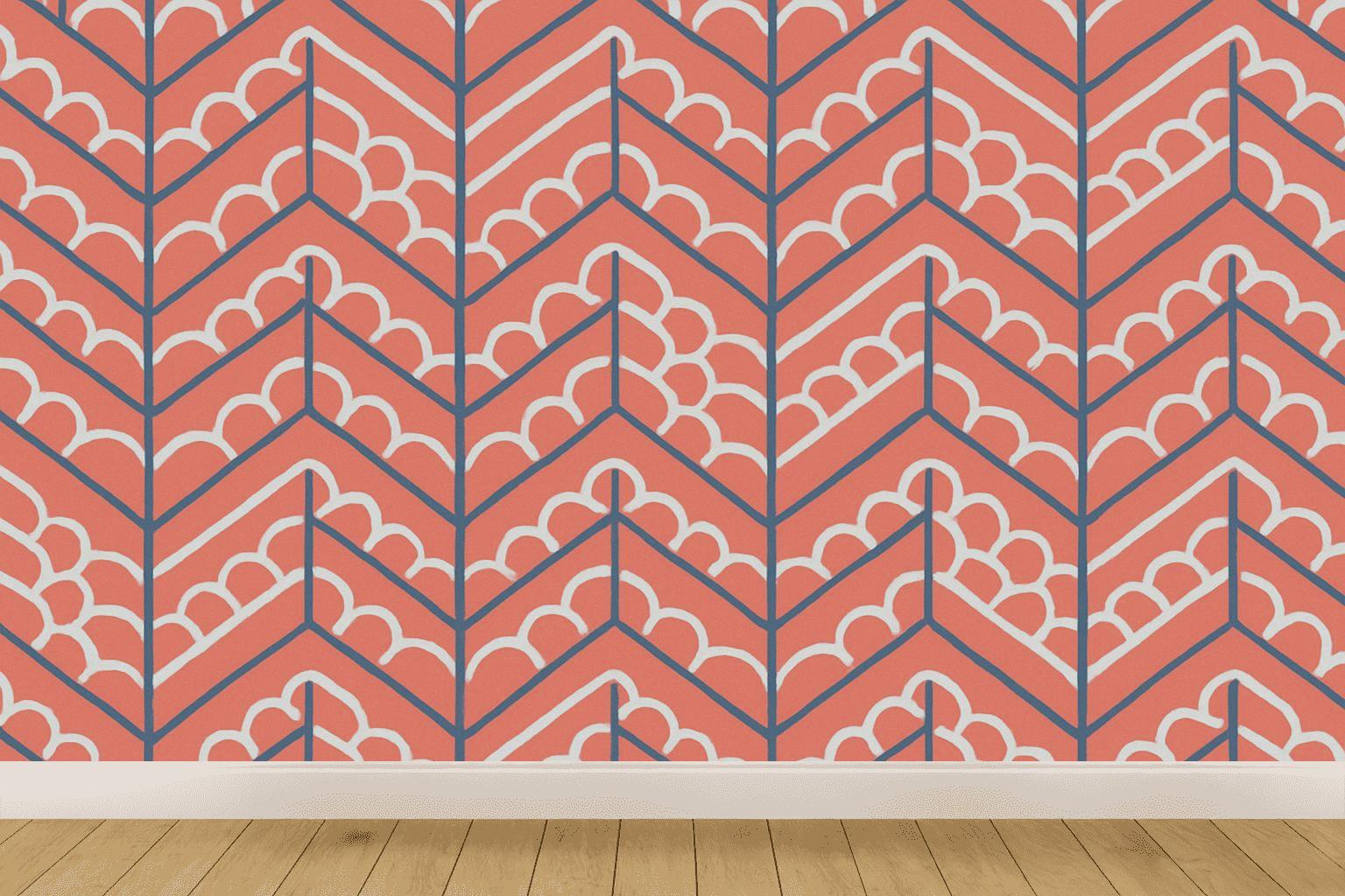 Arc Ladder Chevron stylish home wallpapers