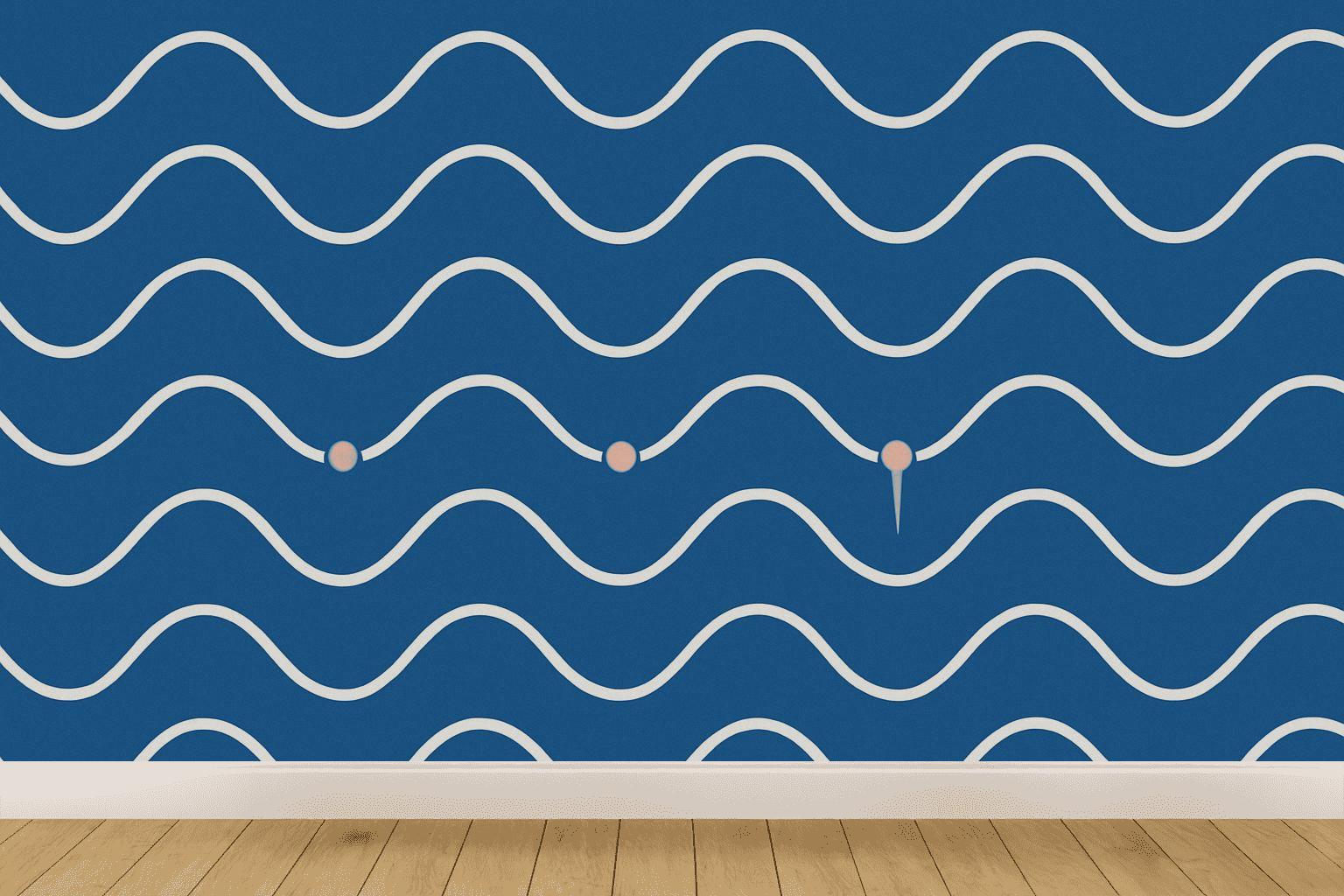 Sine Stripe Switchback unique pattern wallpapers