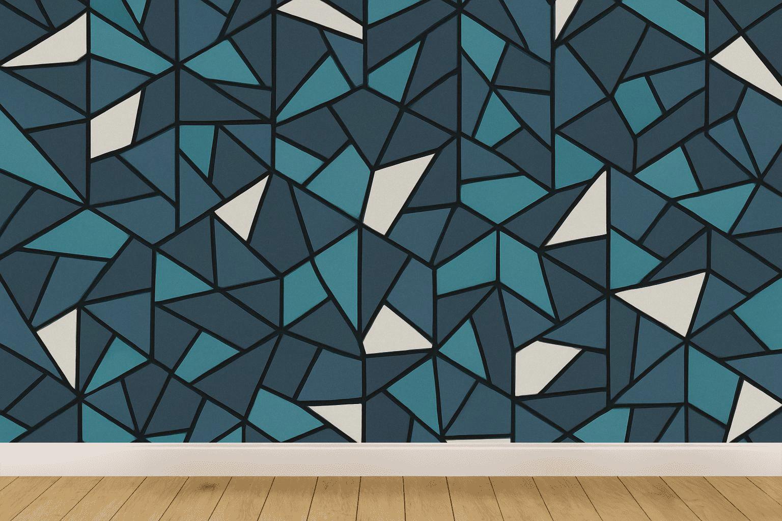 Broken Hex Shard Mosaic custom wallpapers