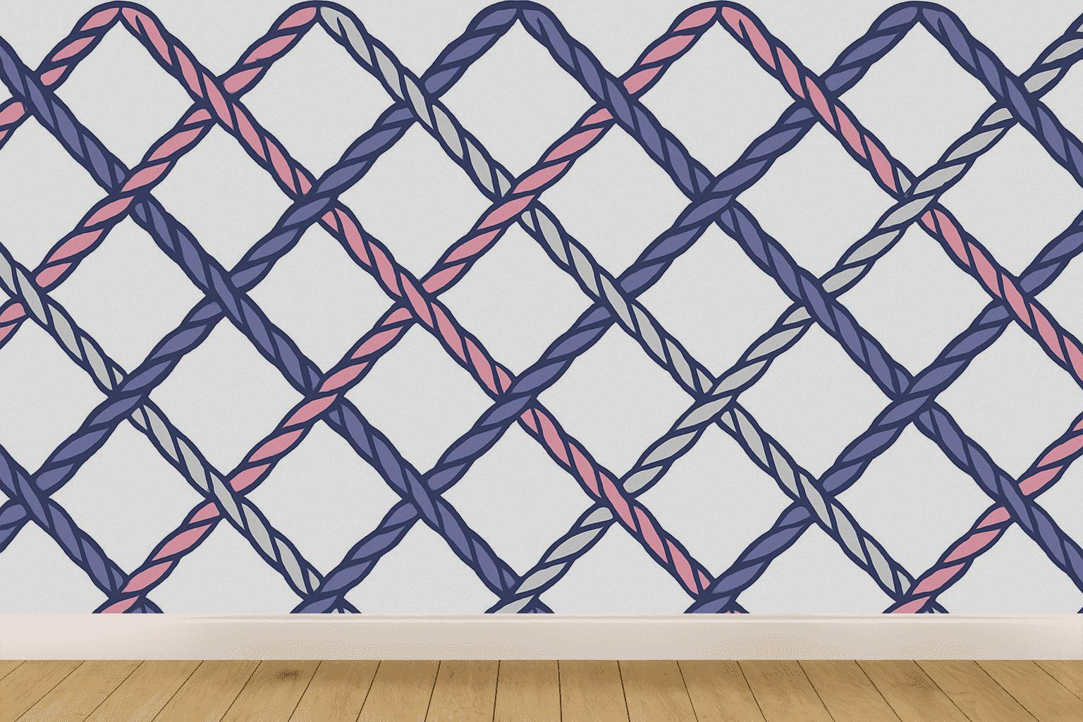 Braidline Crosshatch Lattice custom wallpapers