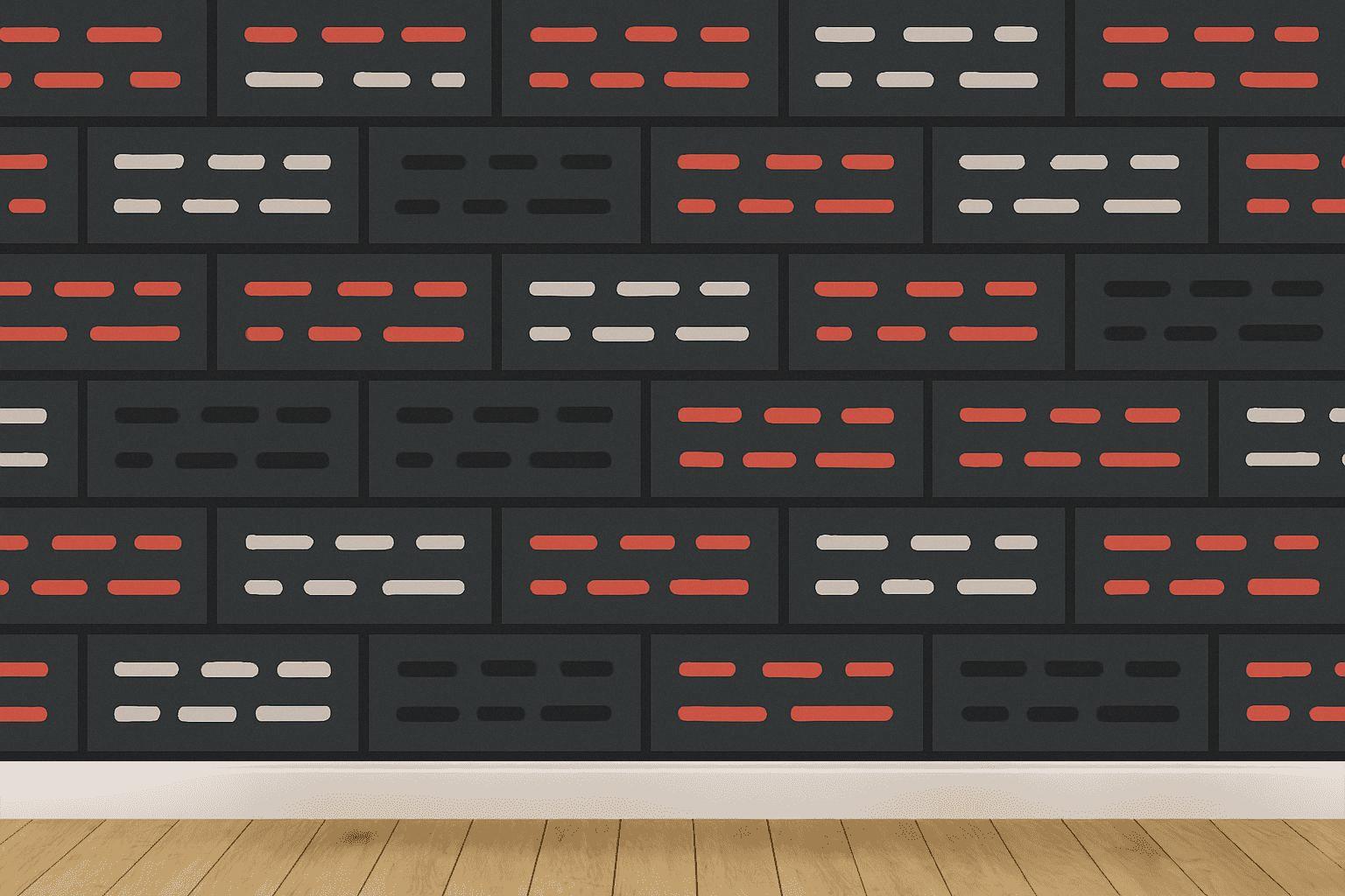 Offset Brick Morse stylish home wallpapers