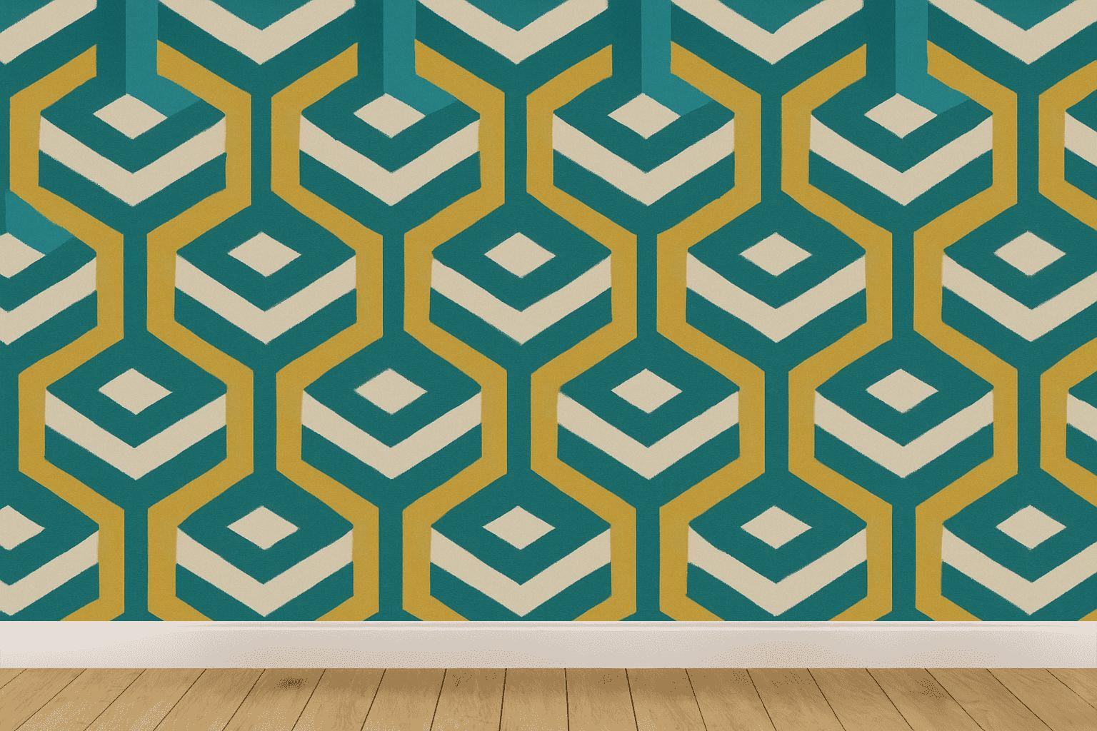 Hex Chevron Braid Matrix unique pattern wallpapers