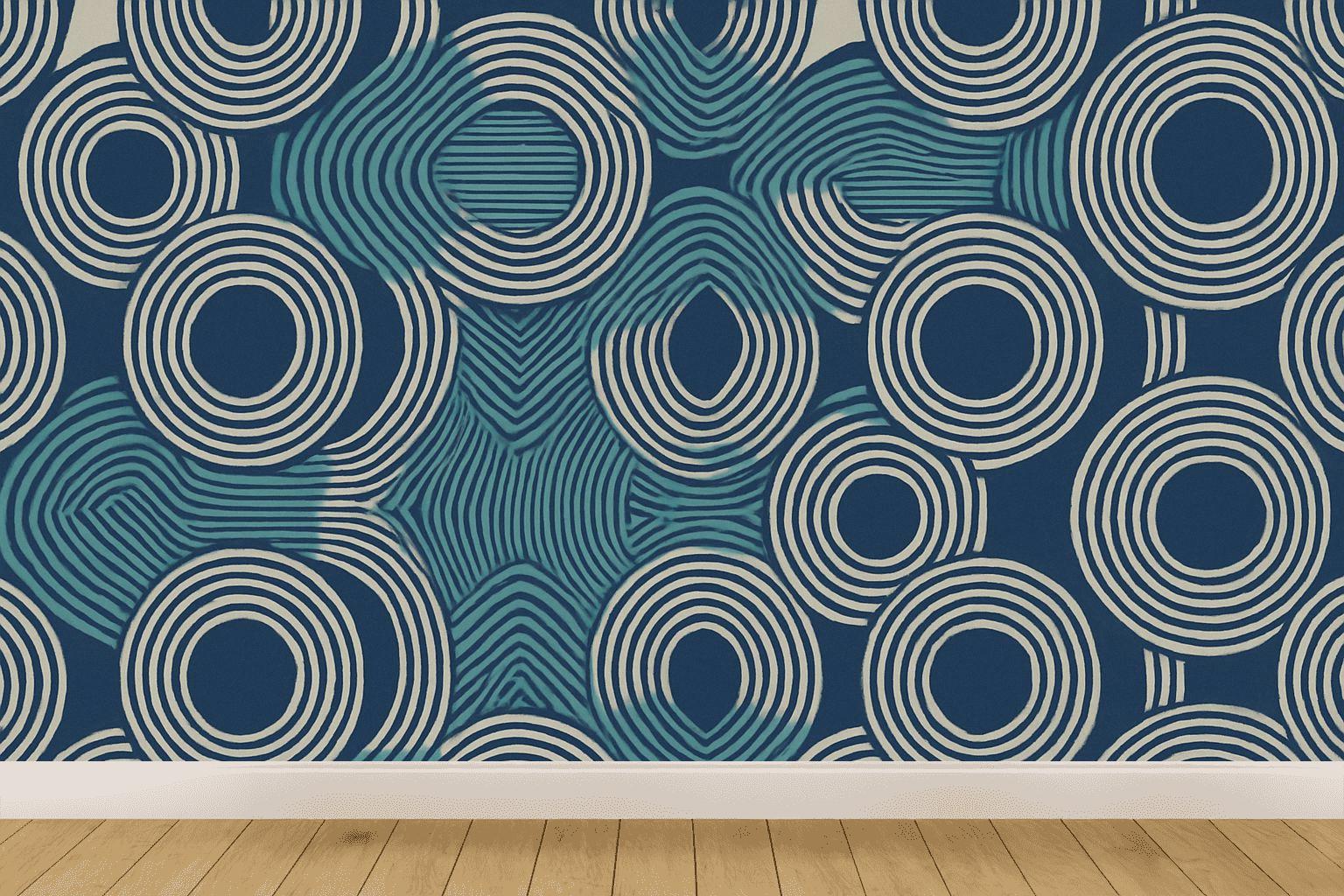 Moire Orbit Weave premium wall decorations