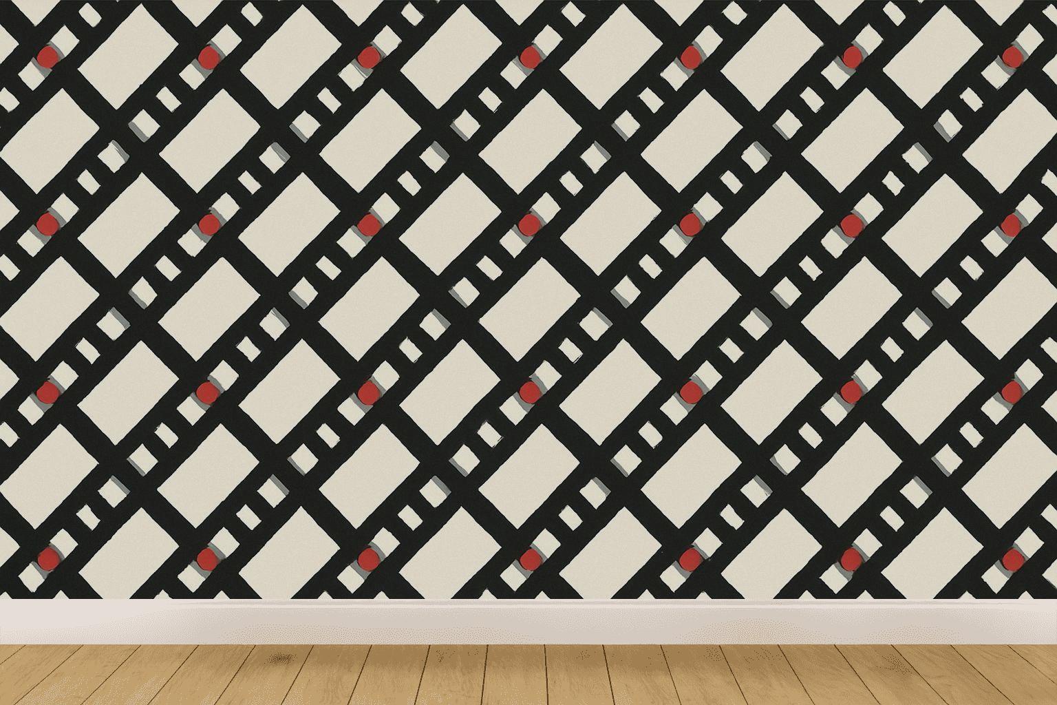 Diagonal Ladder Crosshatch custom wallpapers
