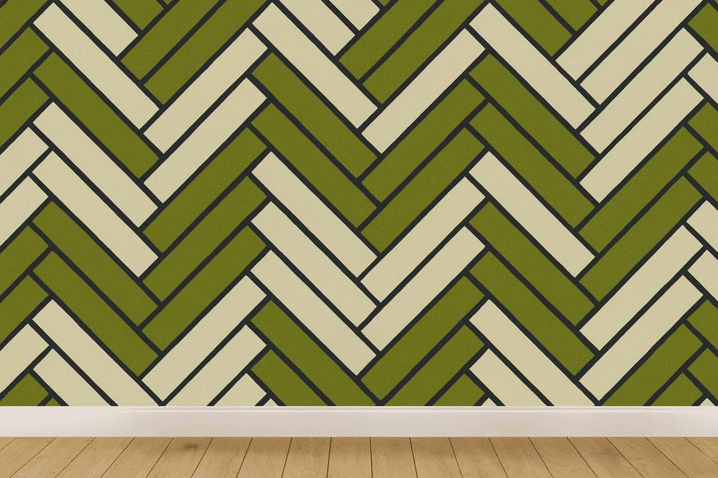 Diagonal Step Ladder Weave stylish home wallpapers