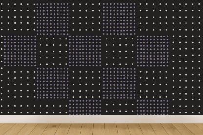 Microdot Nebula Scatter Grid decorative wall murals