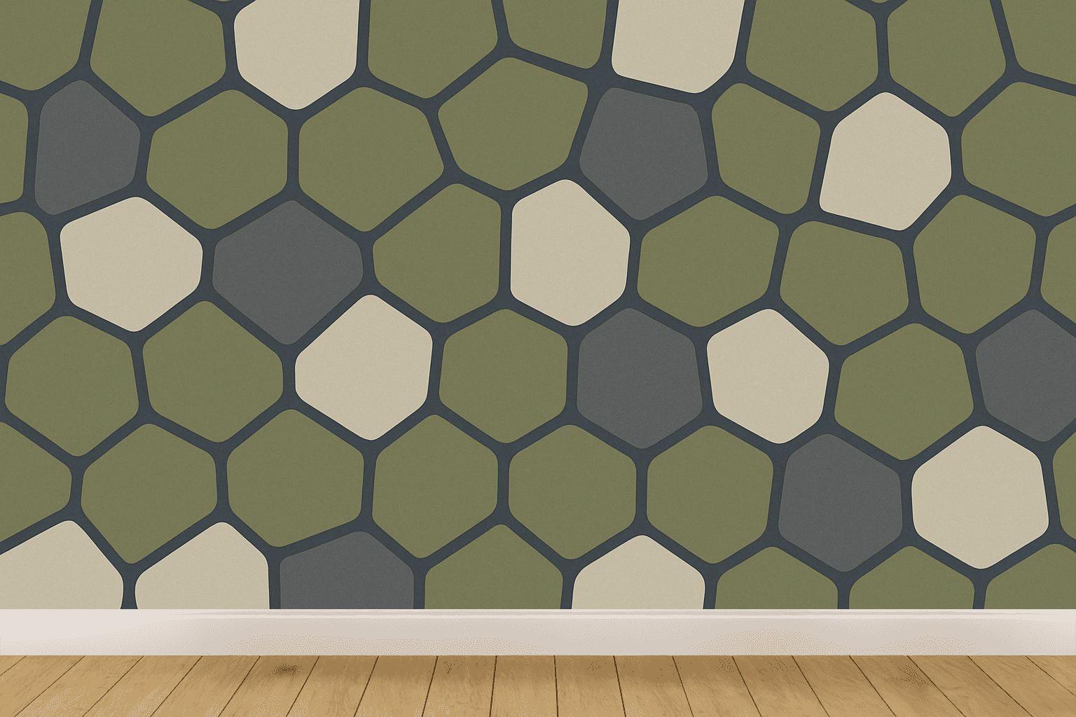 Cellular Foam Partition Mosaic personalized wall coverings