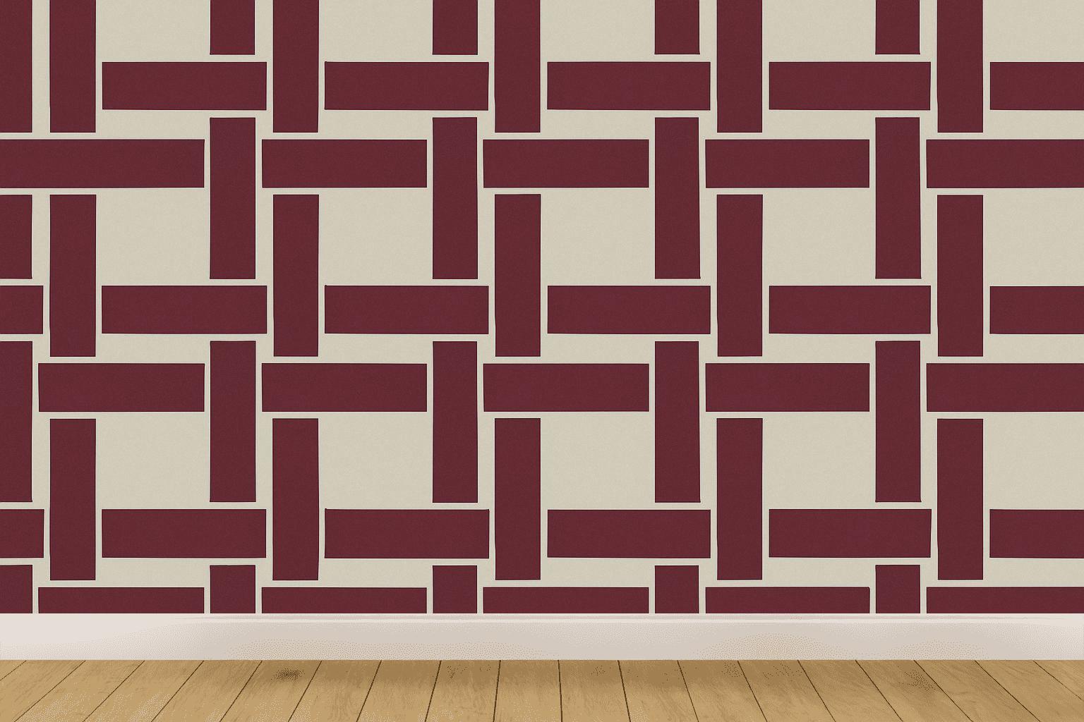 Braided Band Lattice Loopwork stylish home wallpapers