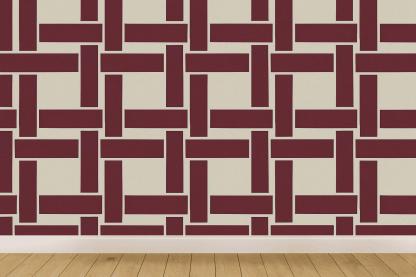 Braided Band Lattice Loopwork stylish home wallpapers