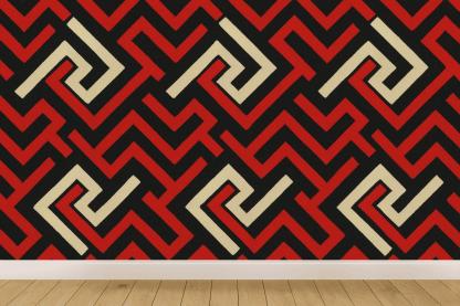 Recursive Edge Ladder Ziggrid decorative wall murals