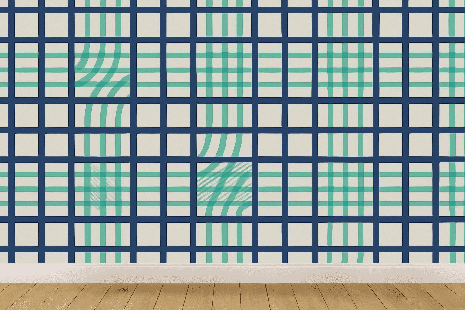 Lattice Ripple Overprint custom wallpapers