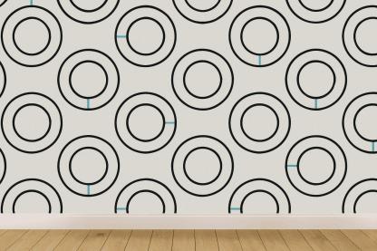 Concentric Ring Relay trendy peel wallpapers