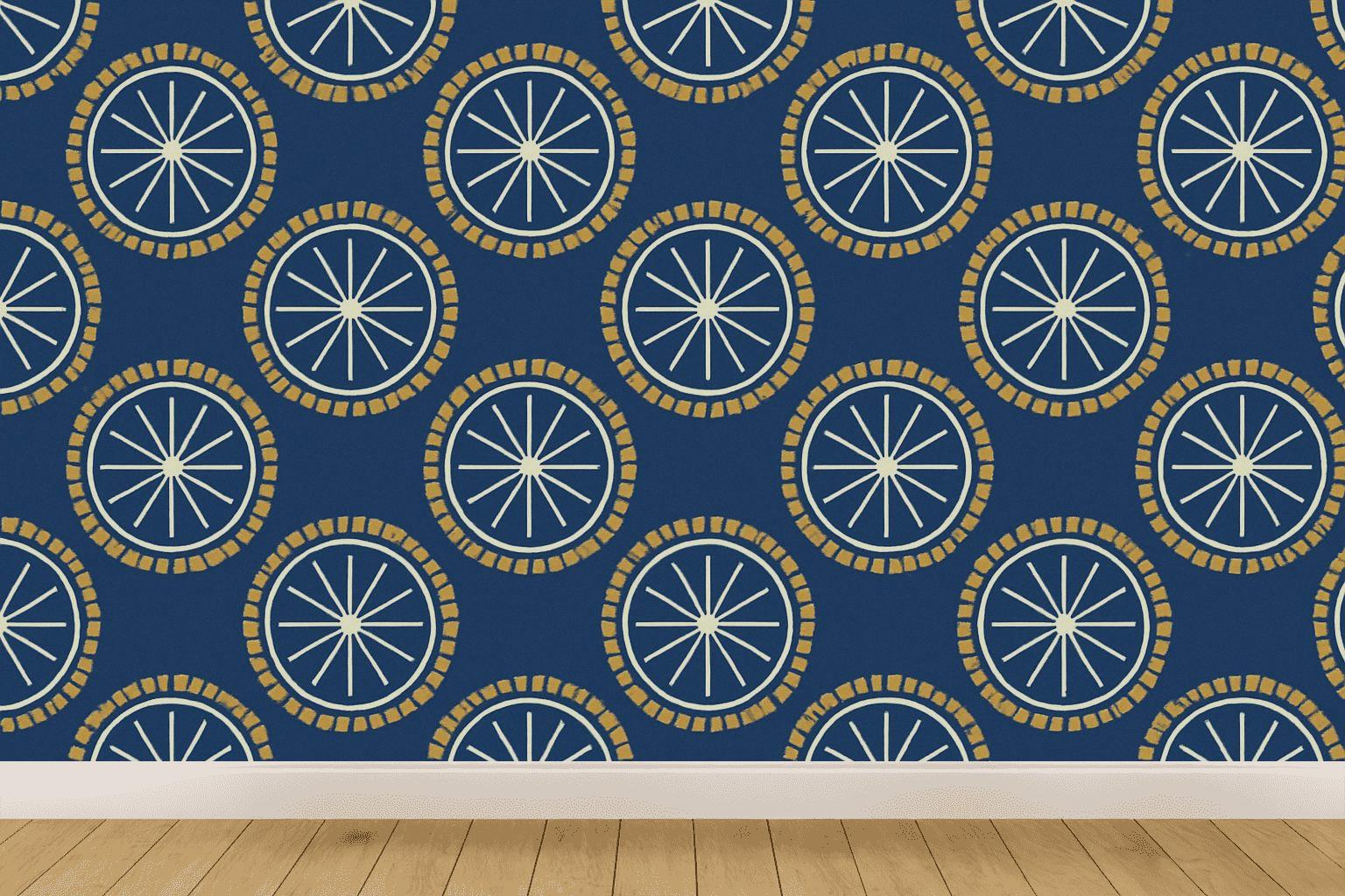 Radial Spoke Index Tiles stylish home wallpapers