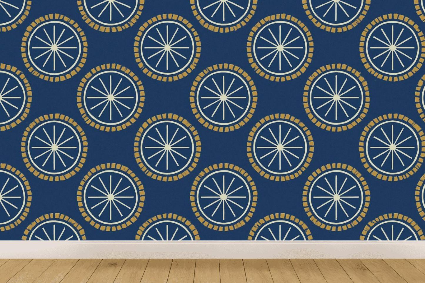 Radial Spoke Index Tiles stylish home wallpapers