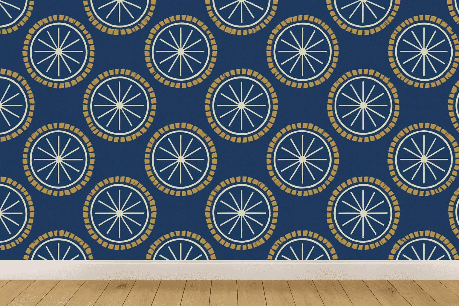 Radial Spoke Index Tiles stylish home wallpapers