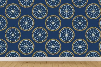 Radial Spoke Index Tiles stylish home wallpapers