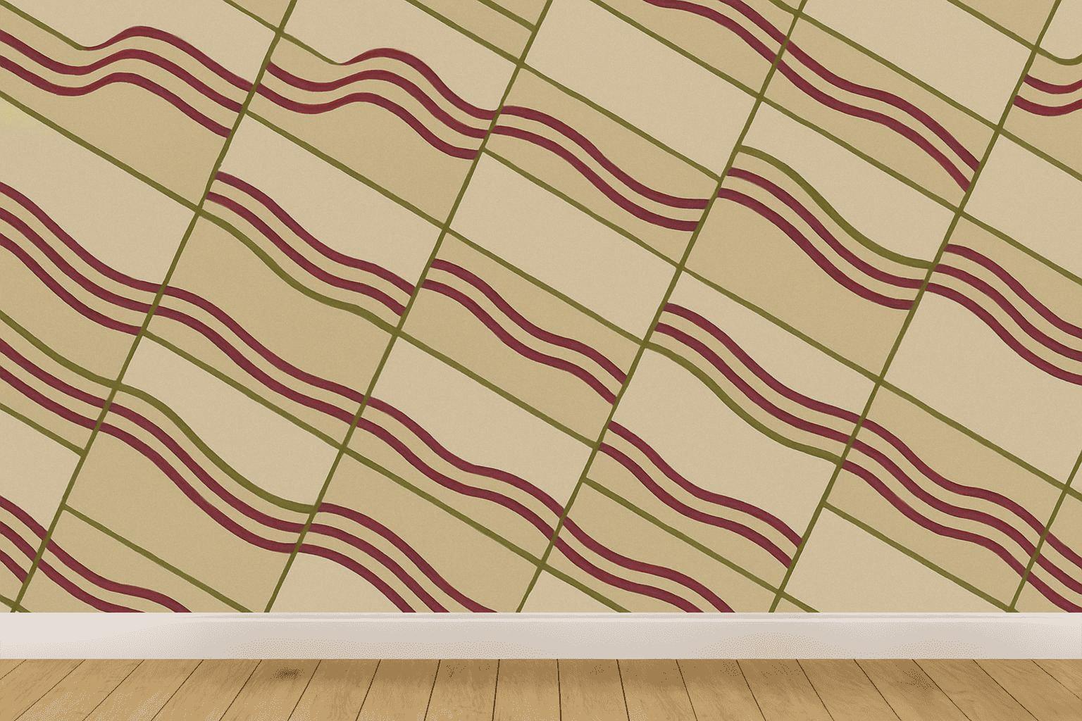 Sheared Grid Ribbonlines unique pattern wallpapers
