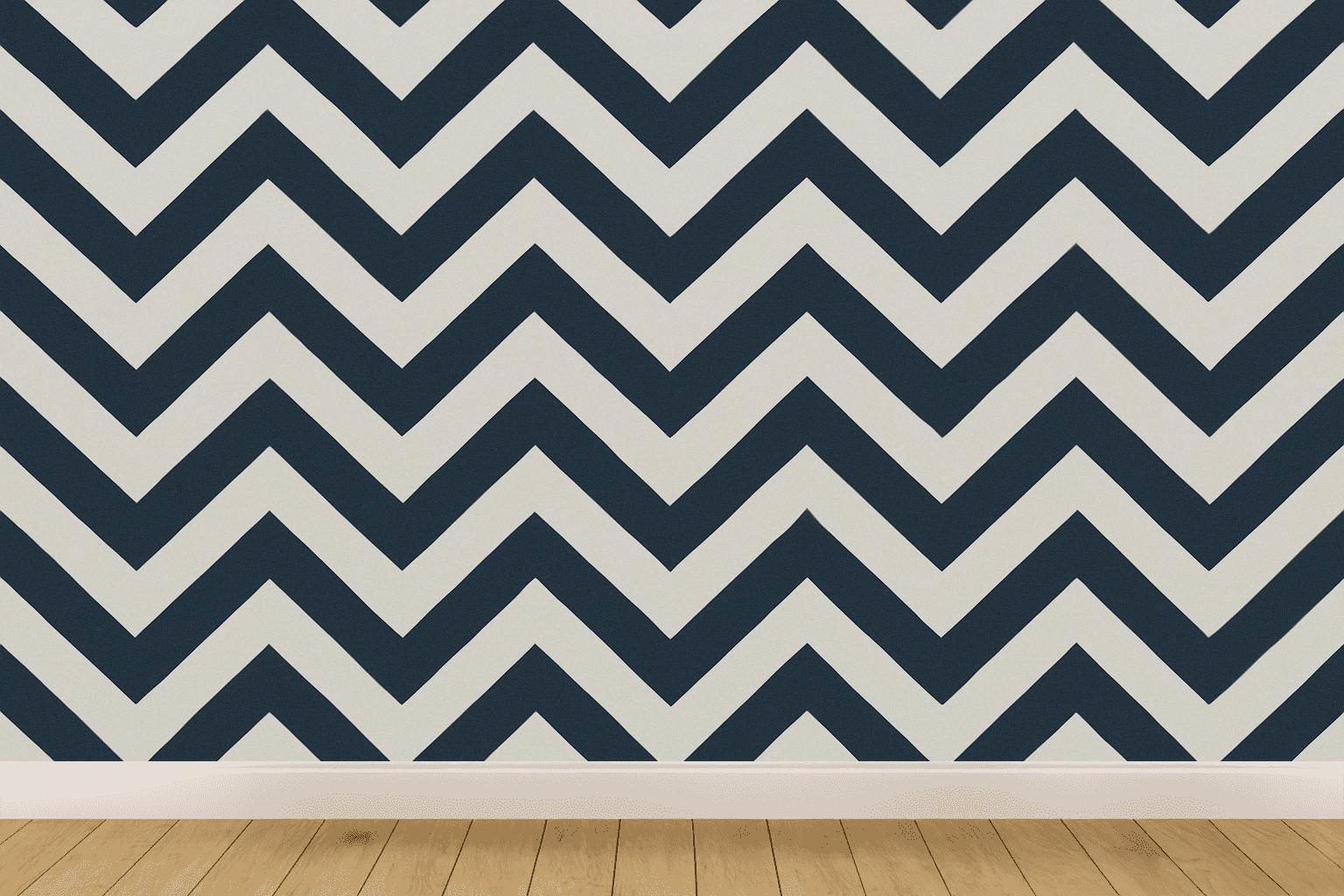 Chevron Band Cascade unique pattern wallpapers