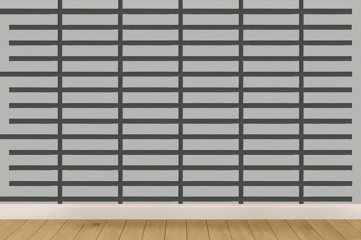 Stacked Linear Ladder designer printed wallpapers