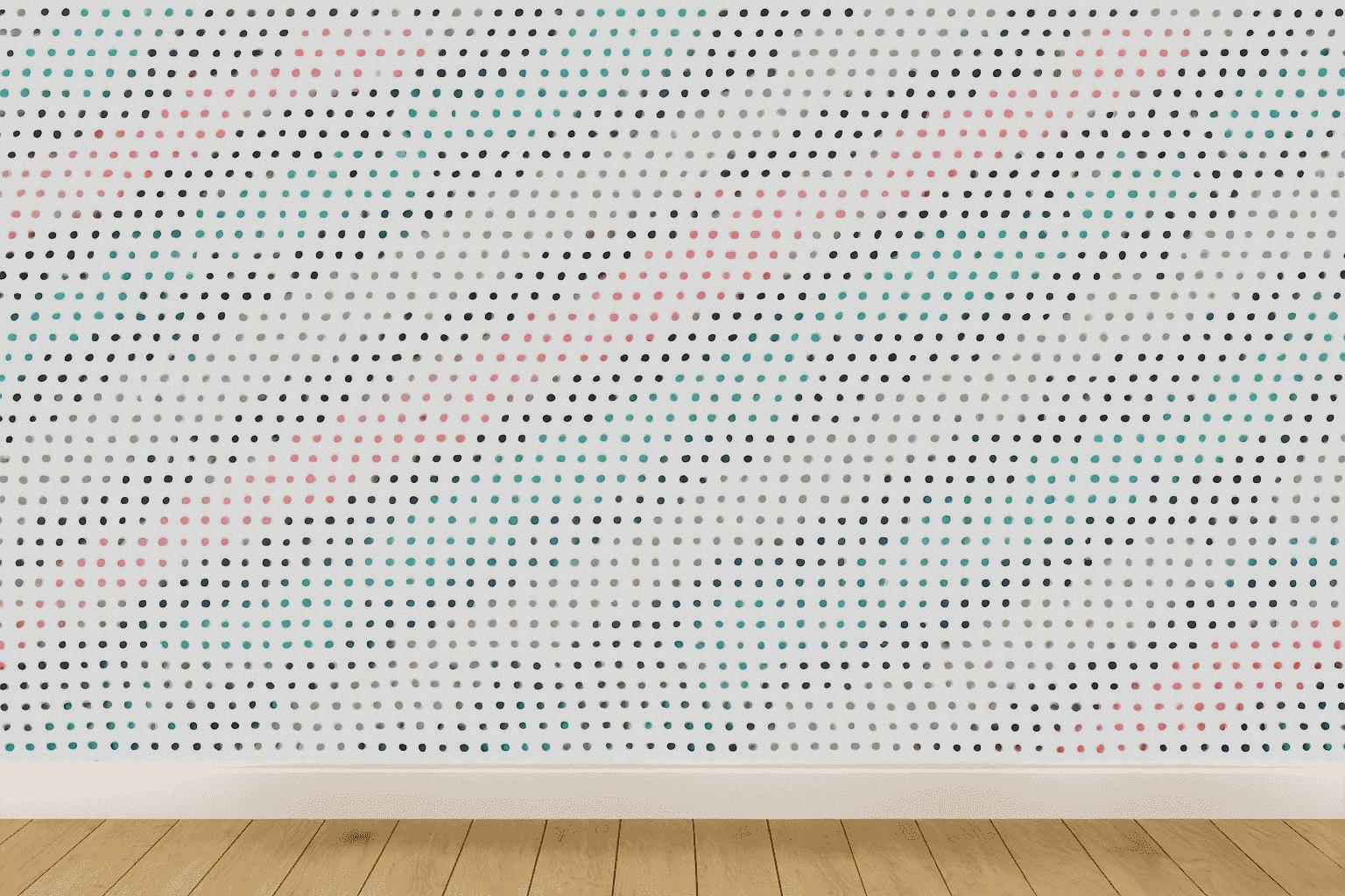 Micro Dot Drift Field wallpapers for interior design