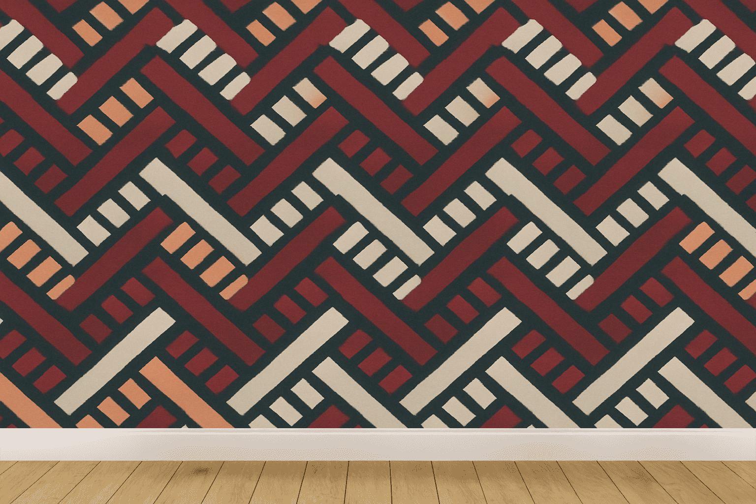 Chevron Ladder Syncopation unique pattern wallpapers