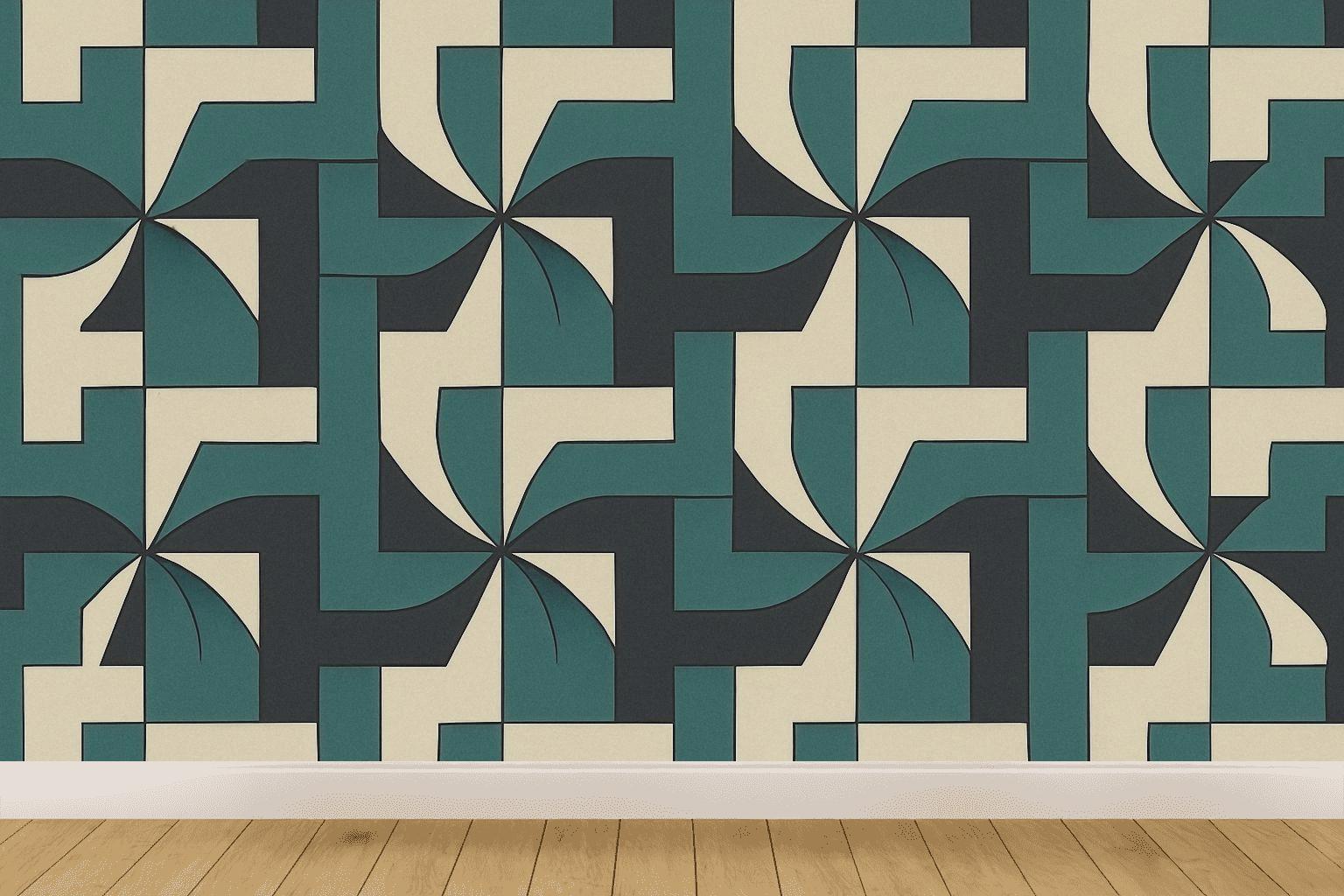 Pinwheel Notch Tessellation unique pattern wallpapers