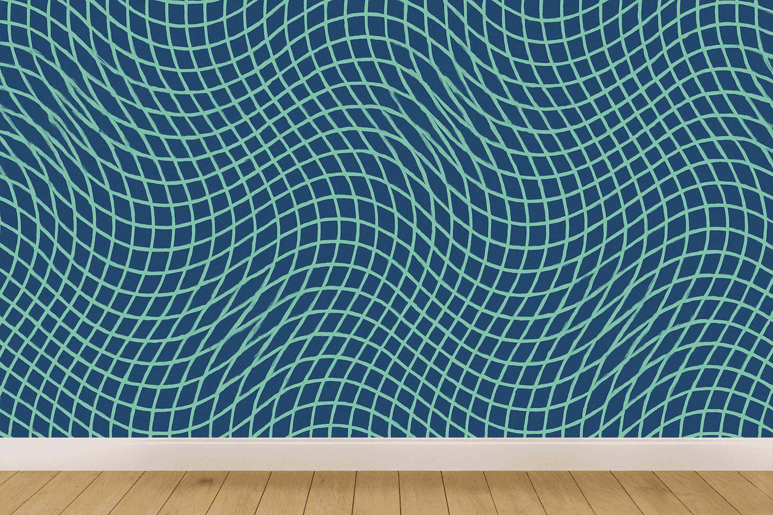 Moire Orbit Interference Grid custom wallpapers