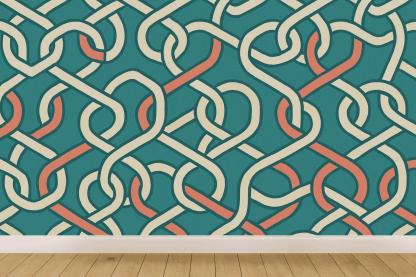 Hex Knot Loop Tessellation unique pattern wallpapers
