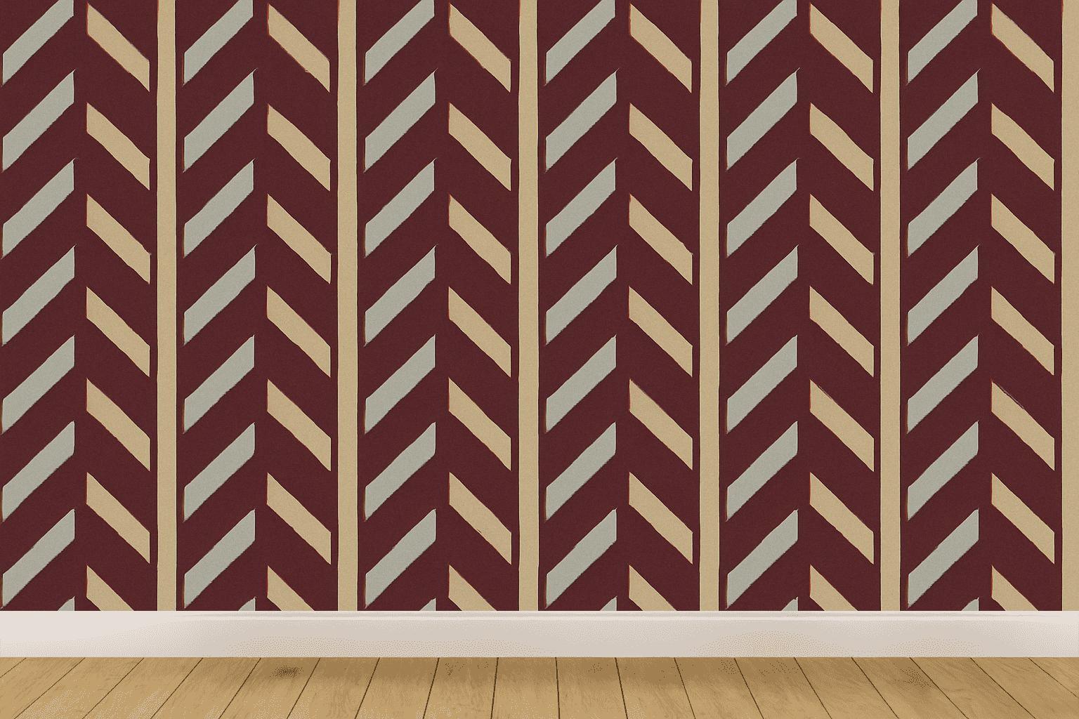 Sheared Grid Zigzag Weave unique pattern wallpapers