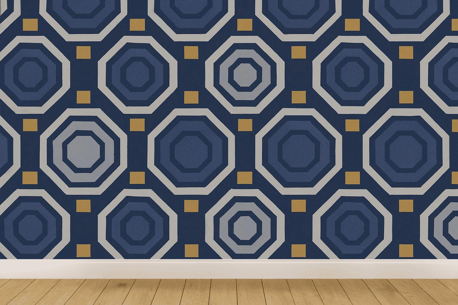 Nested Octagon Ring Register premium wall decorations