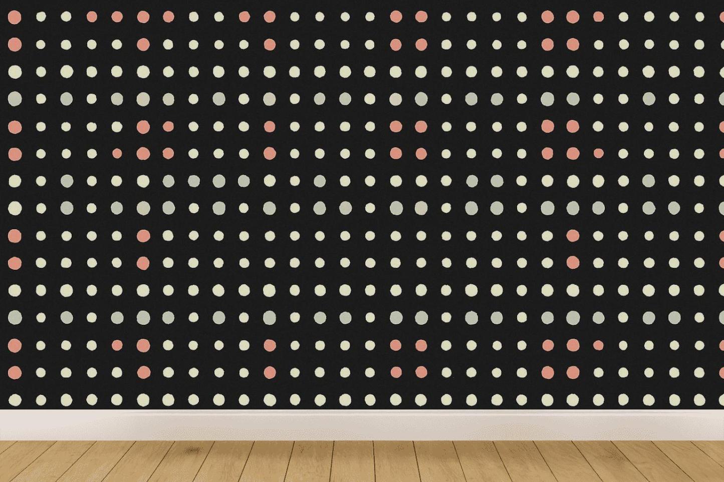 Microdot Pulse Weave unique pattern wallpapers