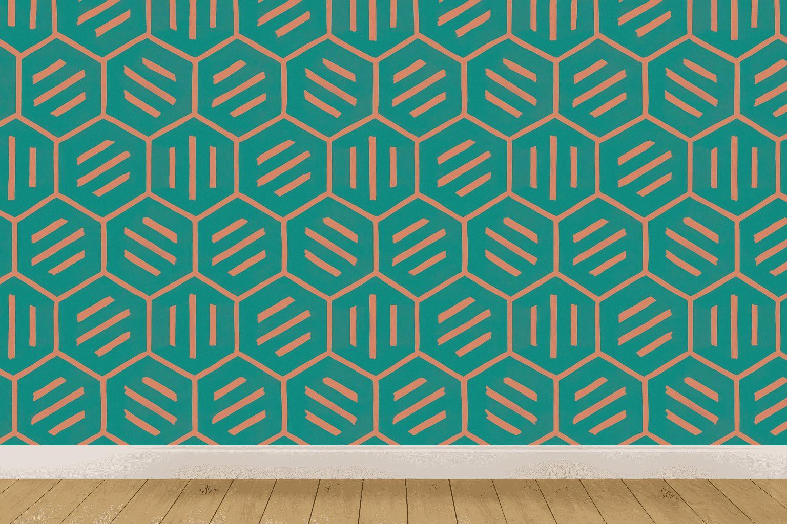 Hex Knot Drift custom wallpapers