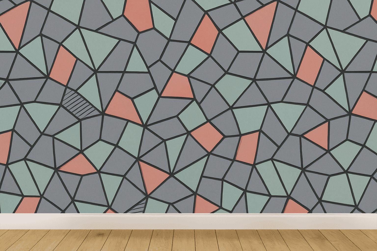 Facet Shard Mosaic Field custom wallpapers