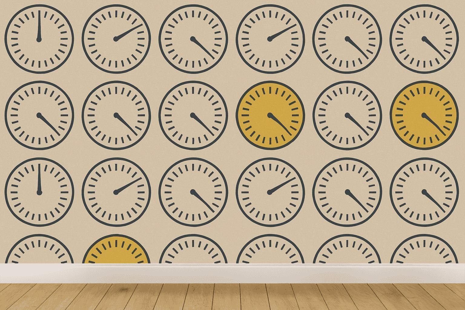 Radial Tick Dial Field stylish home wallpapers