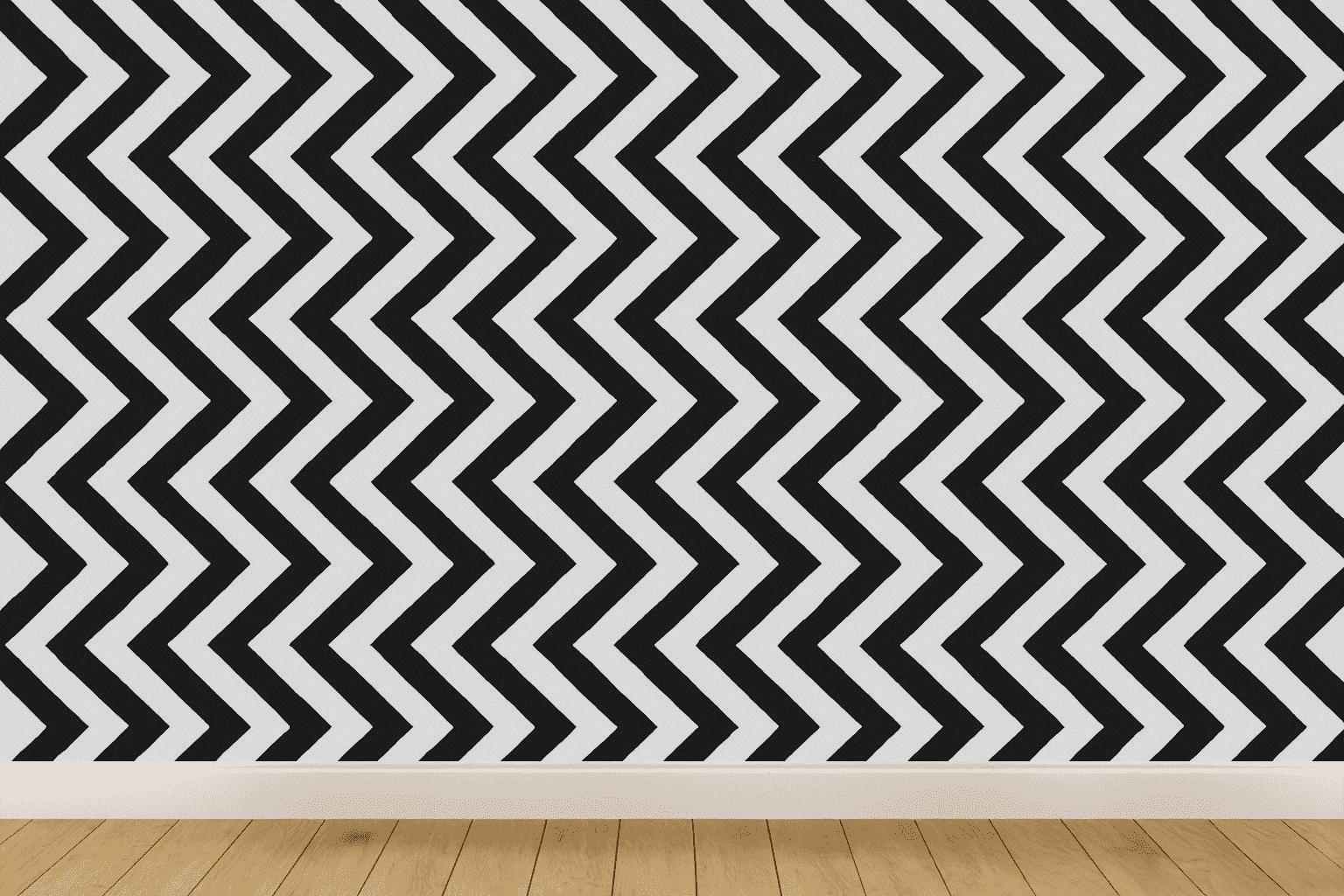 Diagonal Chevron Phase March decorative wall murals