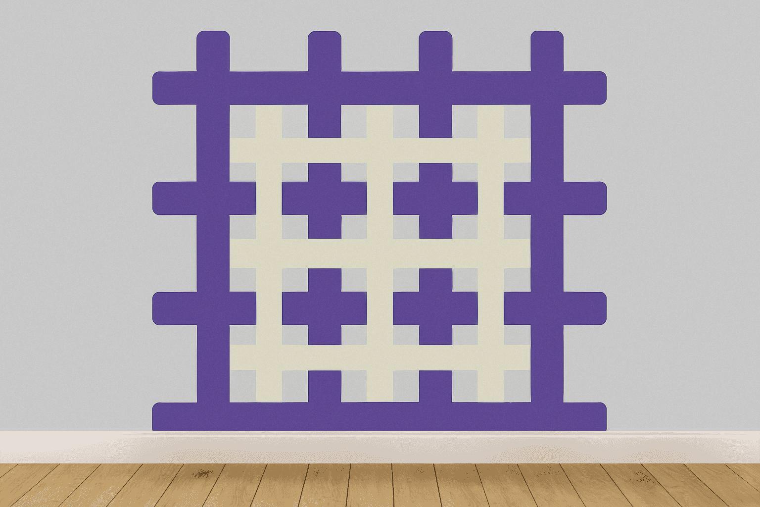 Braided Band Lattice trendy peel wallpapers