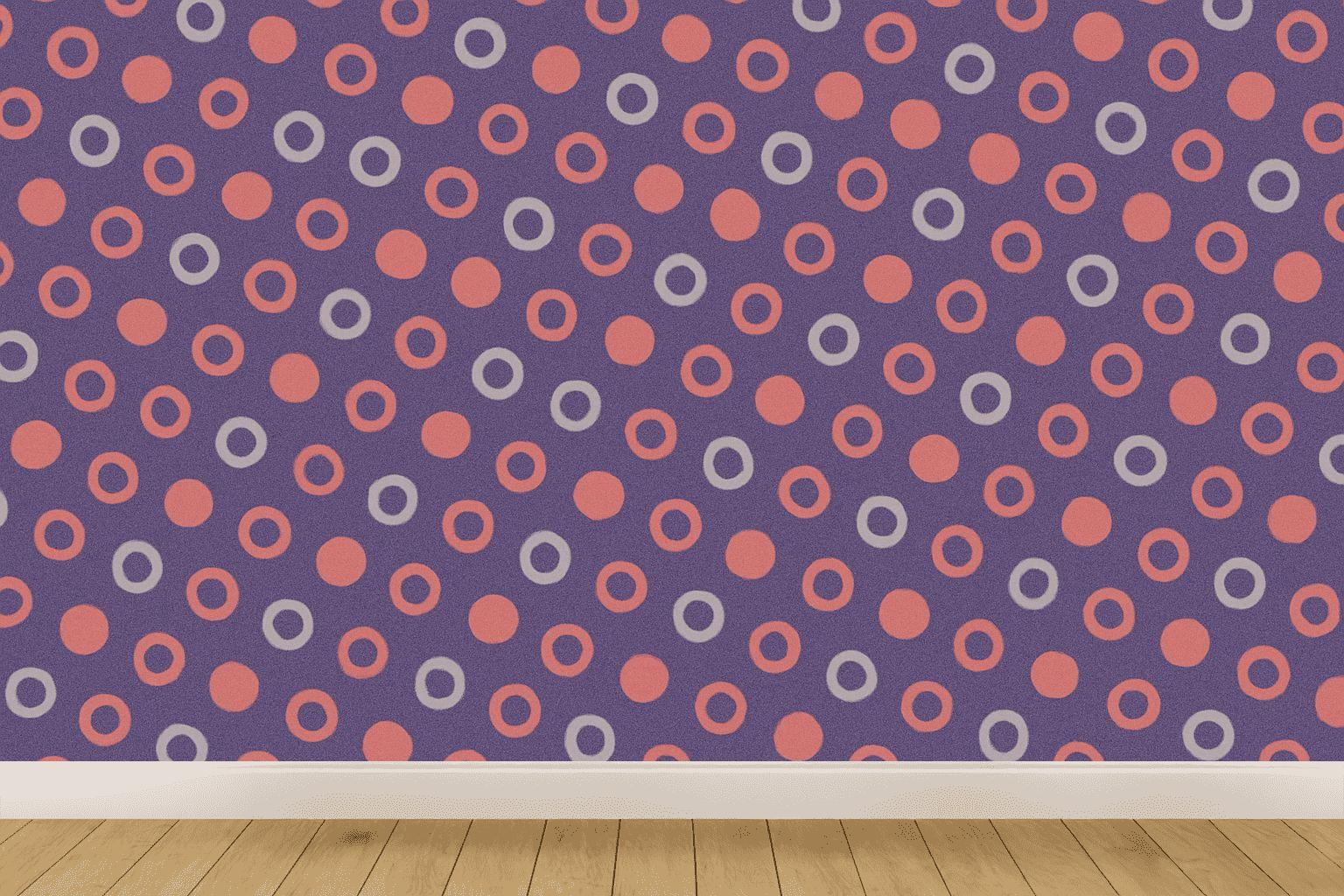 Nebula Dot Lattice Drift decorative wall murals