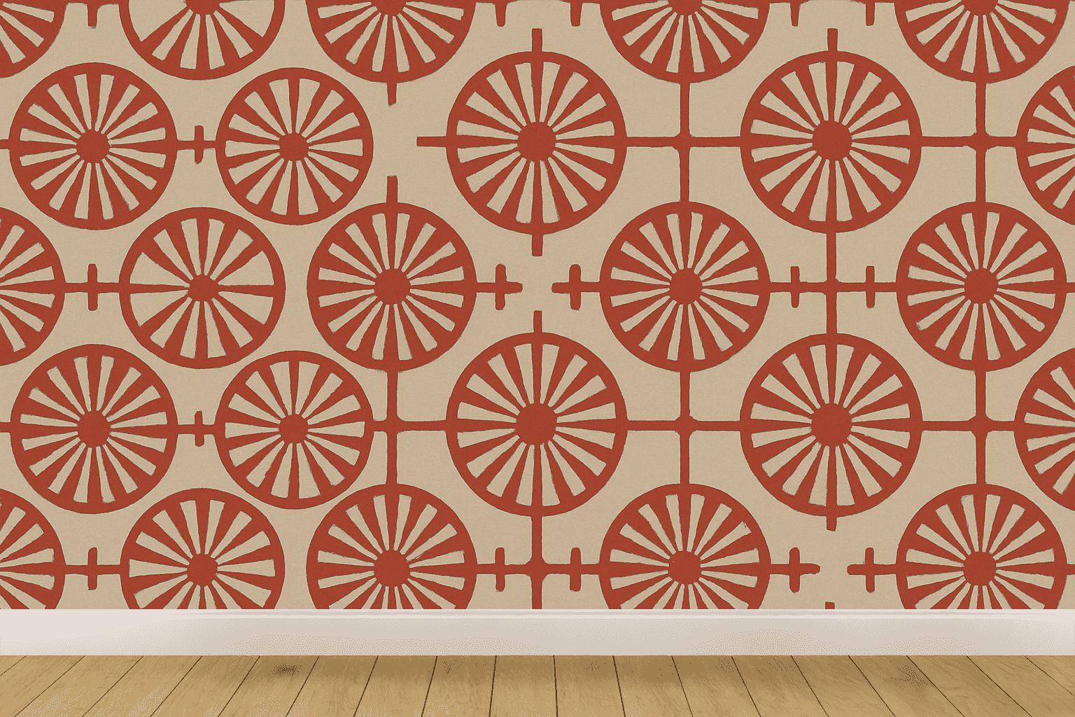 Radial Spoke Tile Carousel custom wallpapers